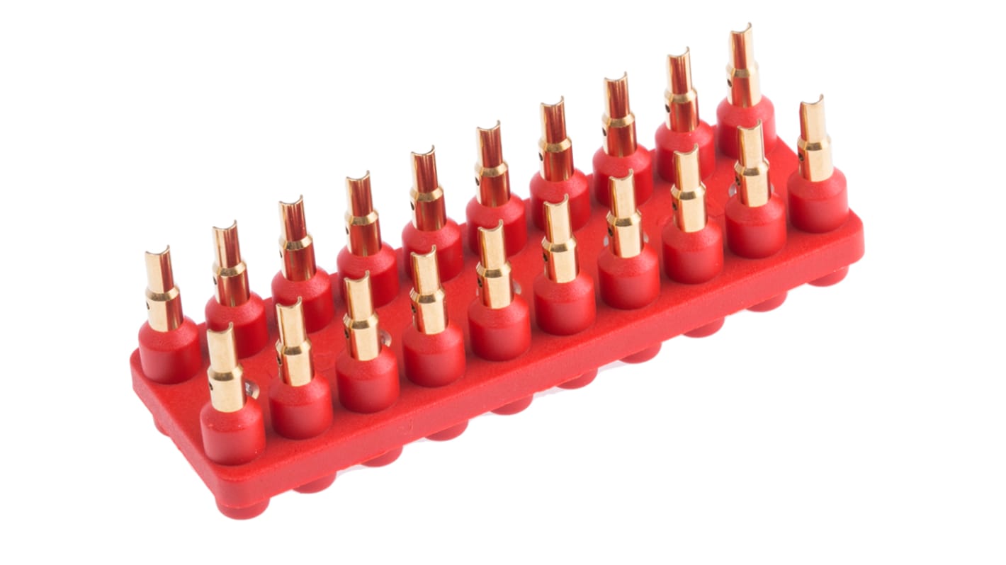 Staubli 基板接続用ソケット, 20 Pin 2 列 12mm ピッチ