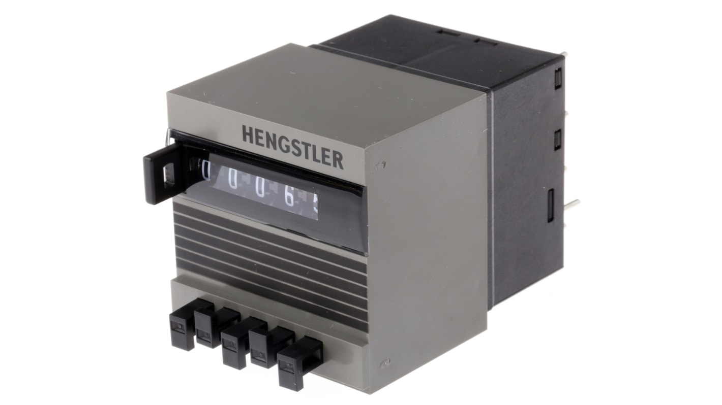 Rs-Online Contatore Hengstler Impulsi 25Hz 5 cifre 24 V c.c
