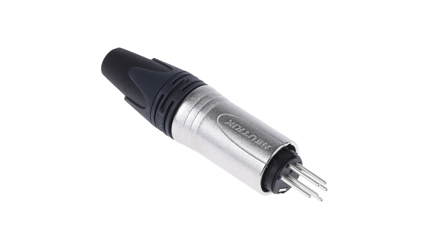 Connettore XLR Neutrik Maschio a 6 poli, Montaggio su cavo