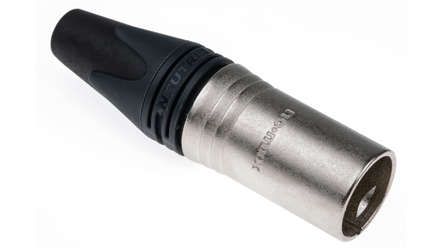 Neutrik 五芯卡侬头公插, 电缆安装, 50 V, 7.5A, 直向