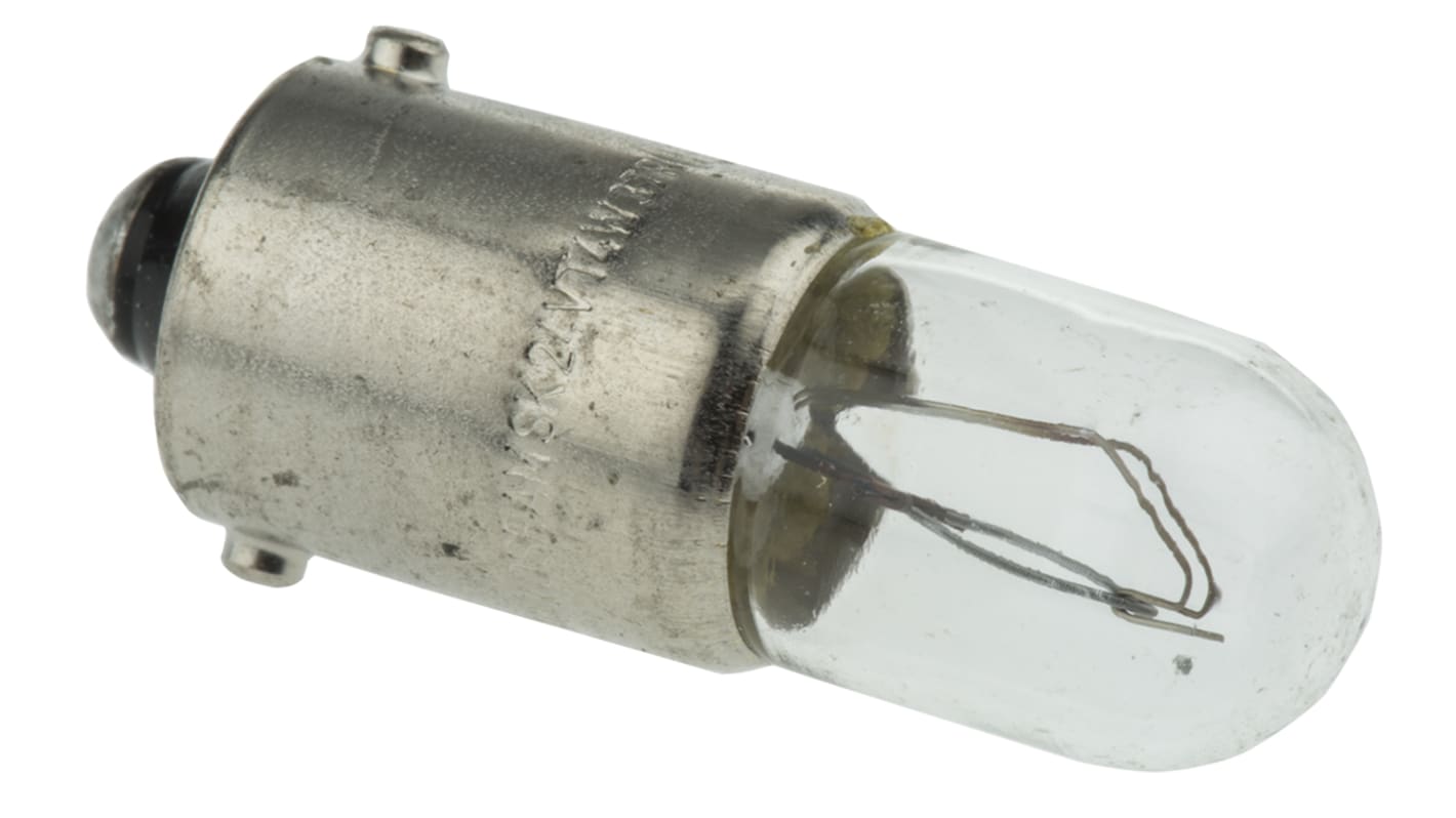 Osram BA9s Automotive Incandescent Lamp, Clear, 24 V