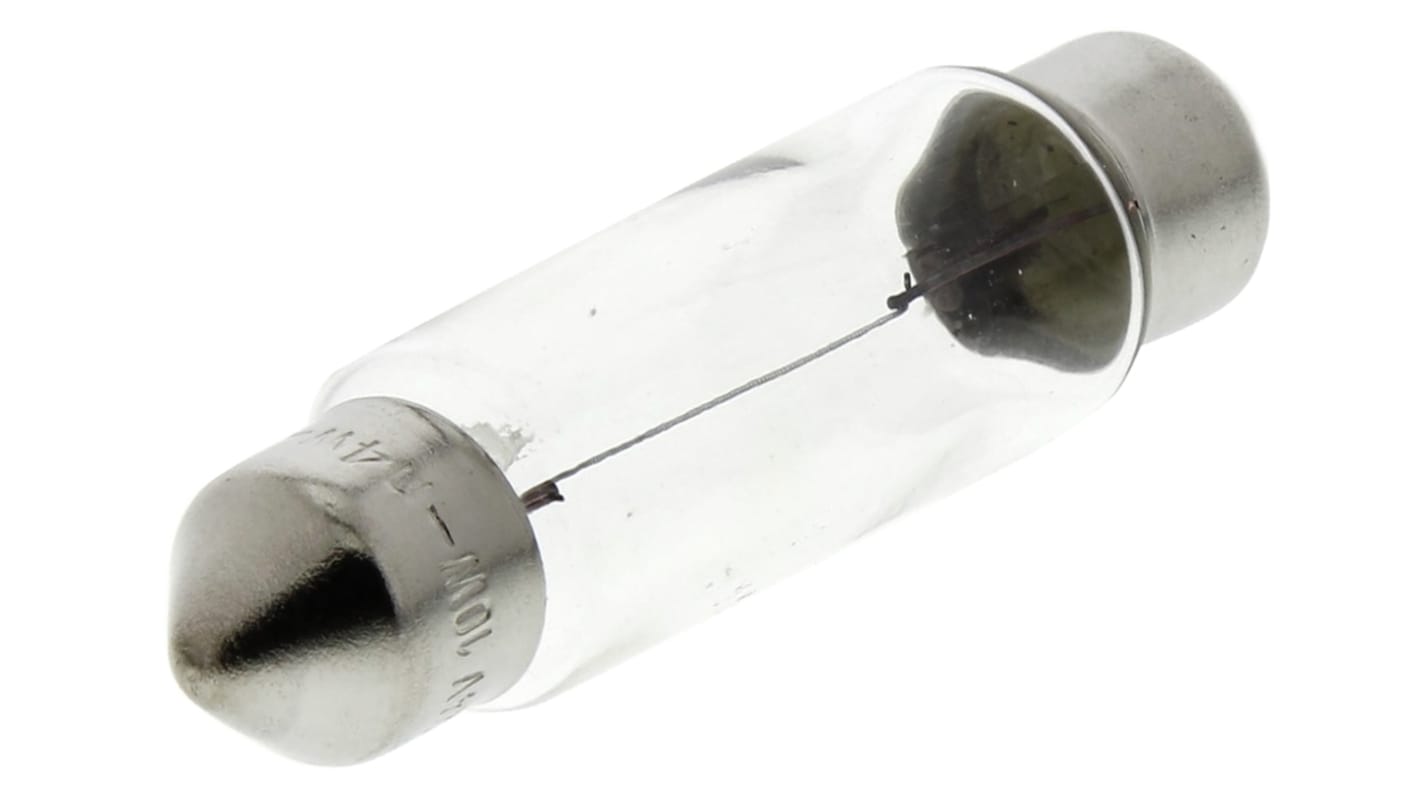 Lampadina a incandescenza per automotive con base SV8.5-8, 24 V, 10 W