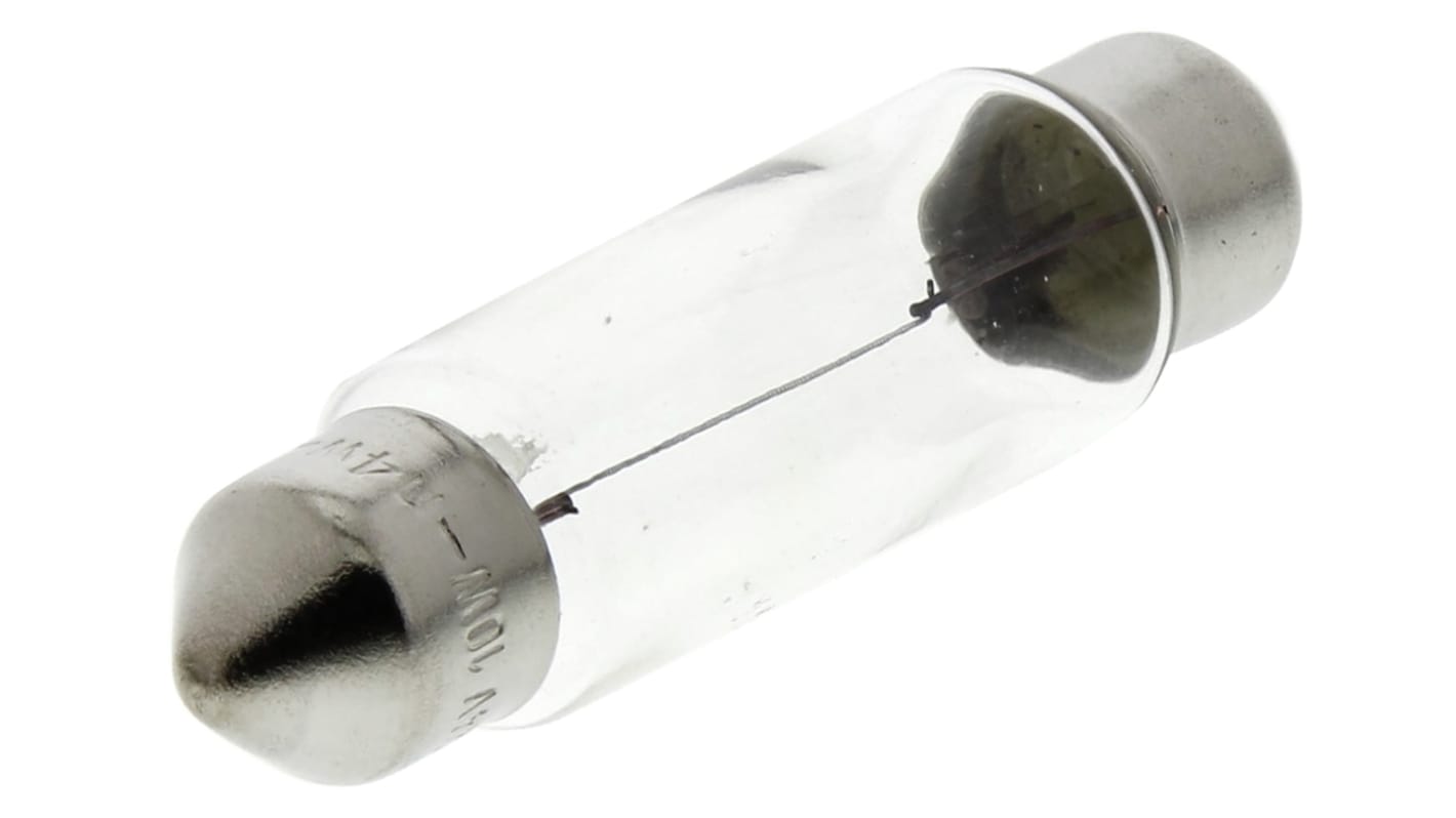 Osram SV8.5-8 Automotive Incandescent Lamp, Clear, 24 V