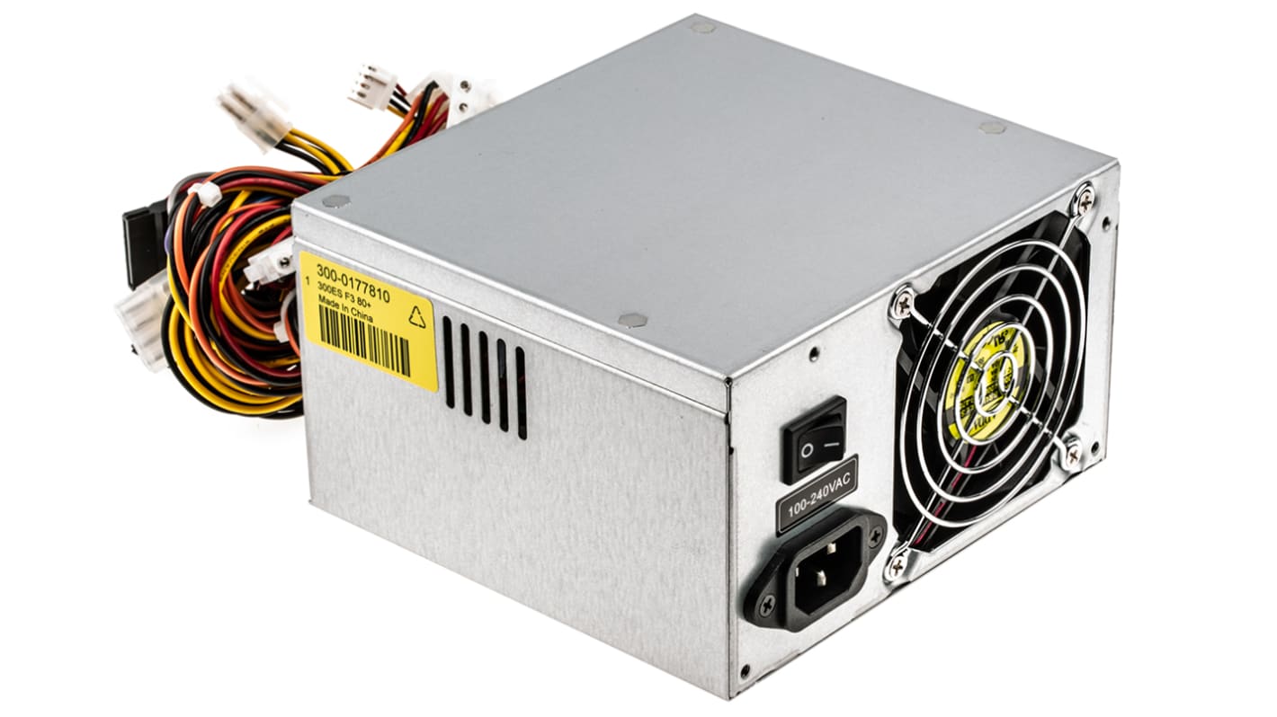 Seasonic 300W PC Power Supply, 220V ac Input, 3.3 V dc, 5 V dc, ±12 V dc Output