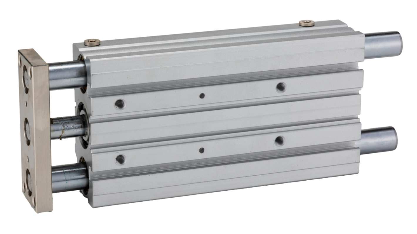 RS PRO Pneumatic Guided Cylinder - 32mm Bore, 160mm Stroke, Double Acting
