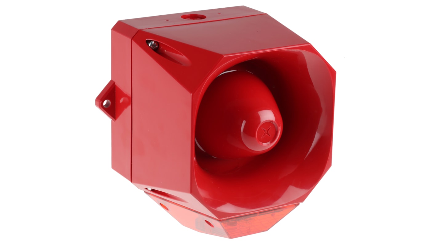 Eaton Red Sounder Beacon, 230 V ac, IP66, Wall Mount, 110dB at 1 Metre