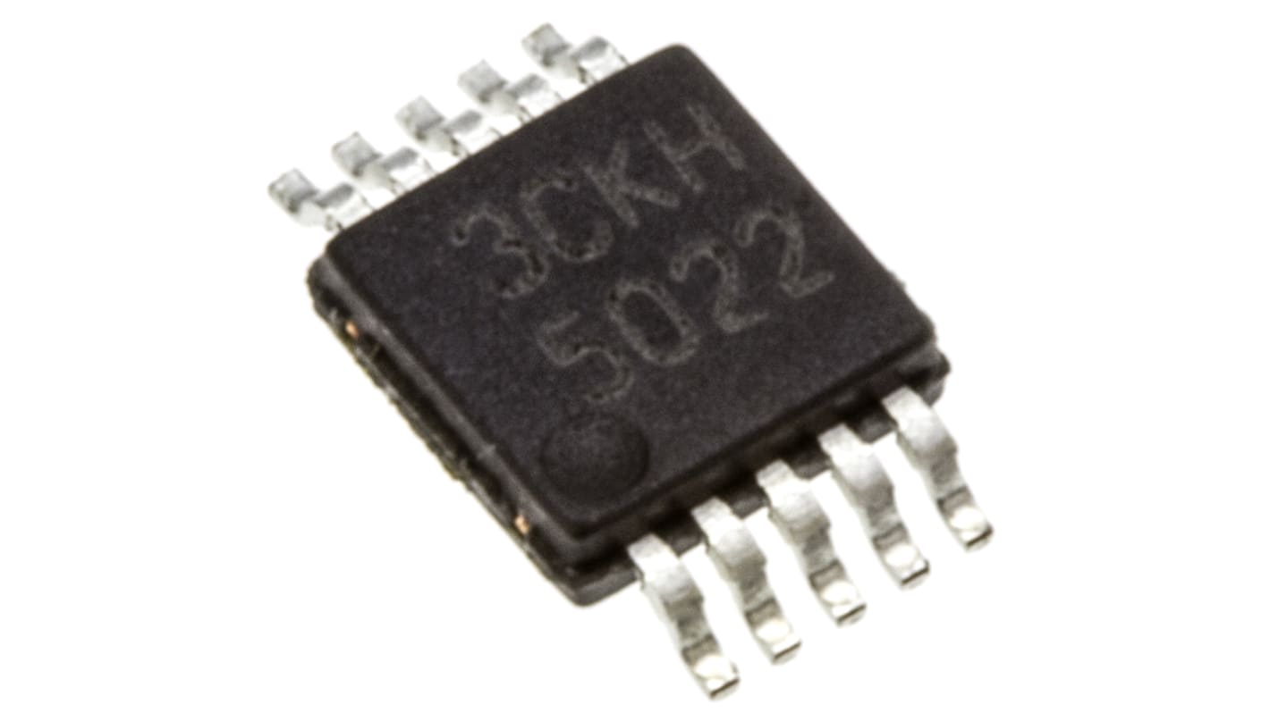 Kontroler PWM 2 MHz Montaż powierzchniowy 10 -pinowy Texas Instruments MSOP, MSOP