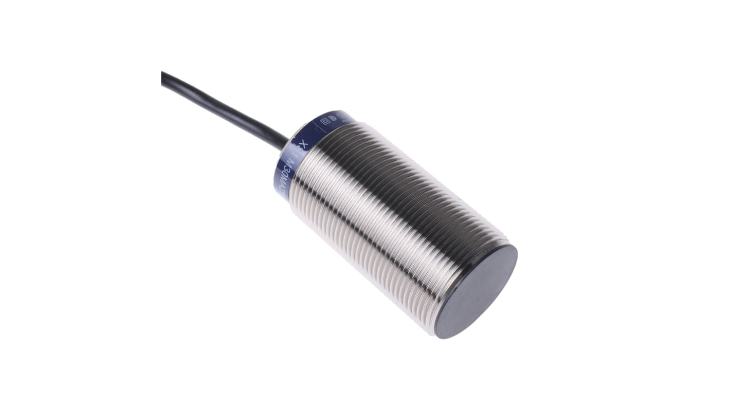 Telemecanique Sensors Inductive Barrel Proximity Sensor, M30, 10 mm Detection, 2-Wire NO, 20 → 210 V dc, 20