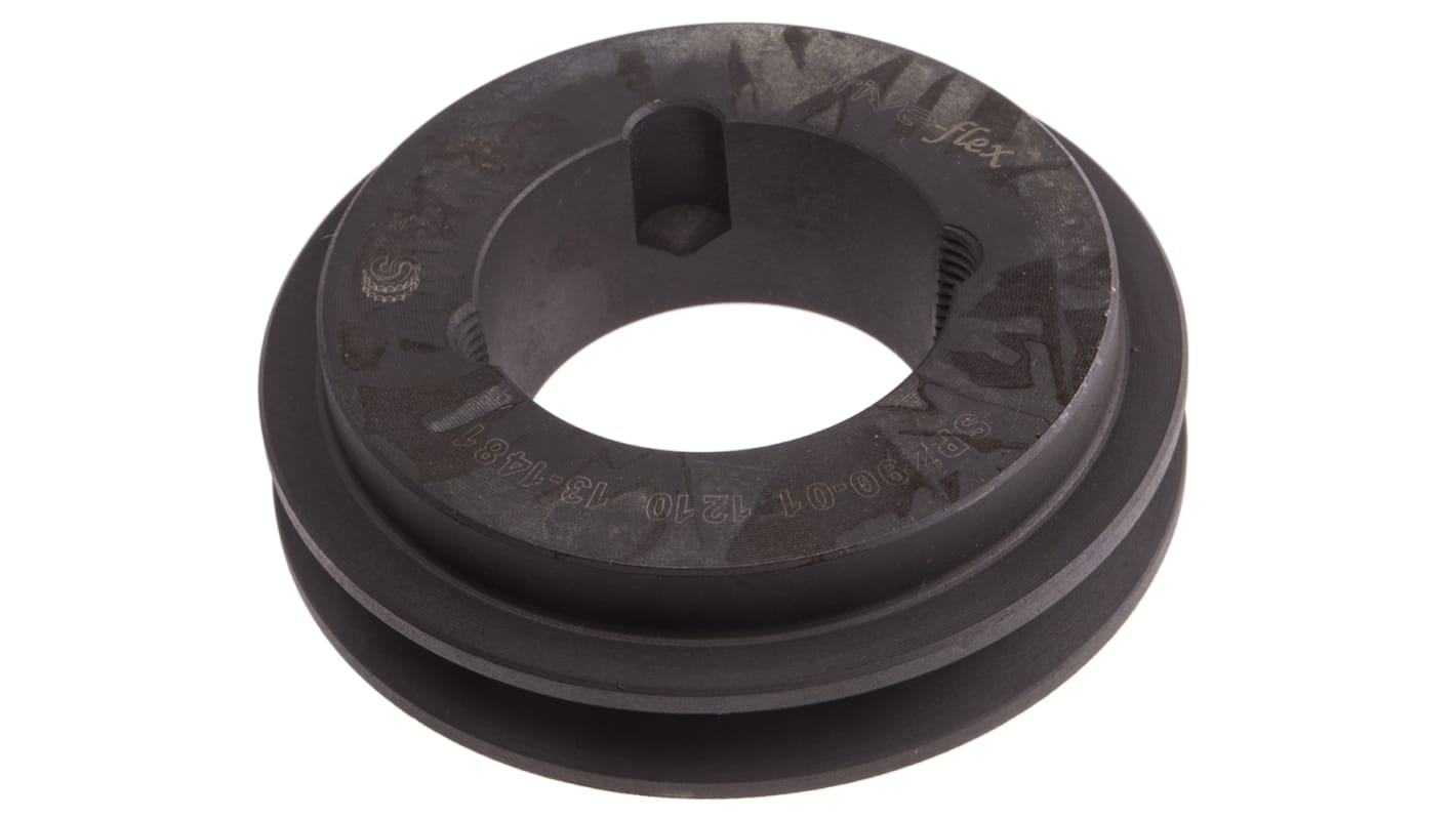 RS PRO Pulley, Cast Iron, Steel