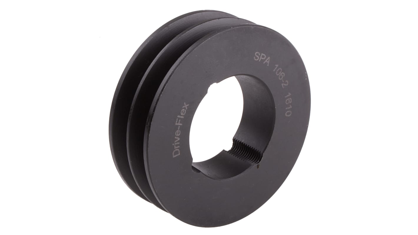 RS PRO Pulley, Cast Iron, Steel