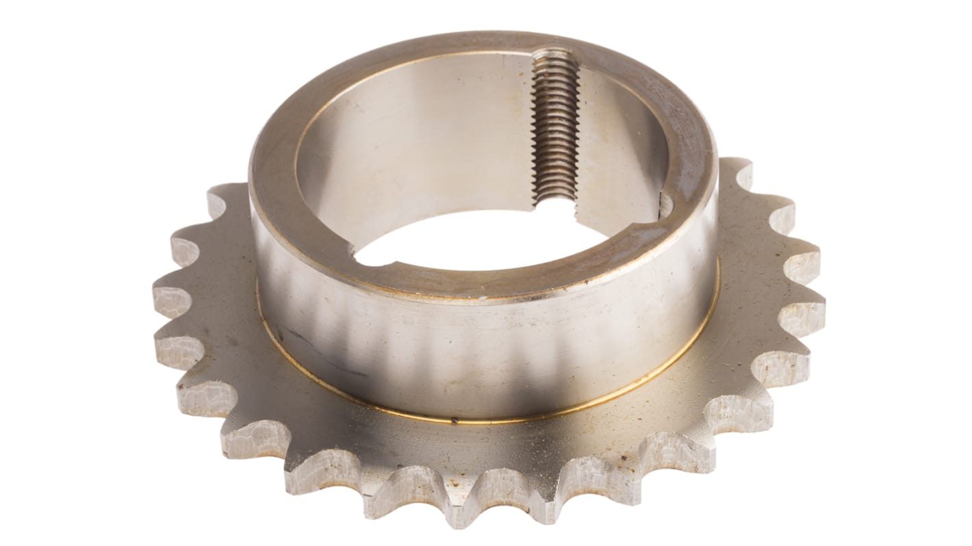 RS PRO 25 Tooth Taper Bush Sprocket 12B-1 Chain Type