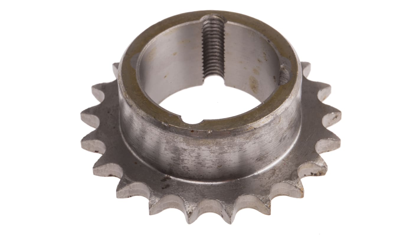RS PRO 21 Tooth Taper Bush Sprocket 06B-1 Chain Type