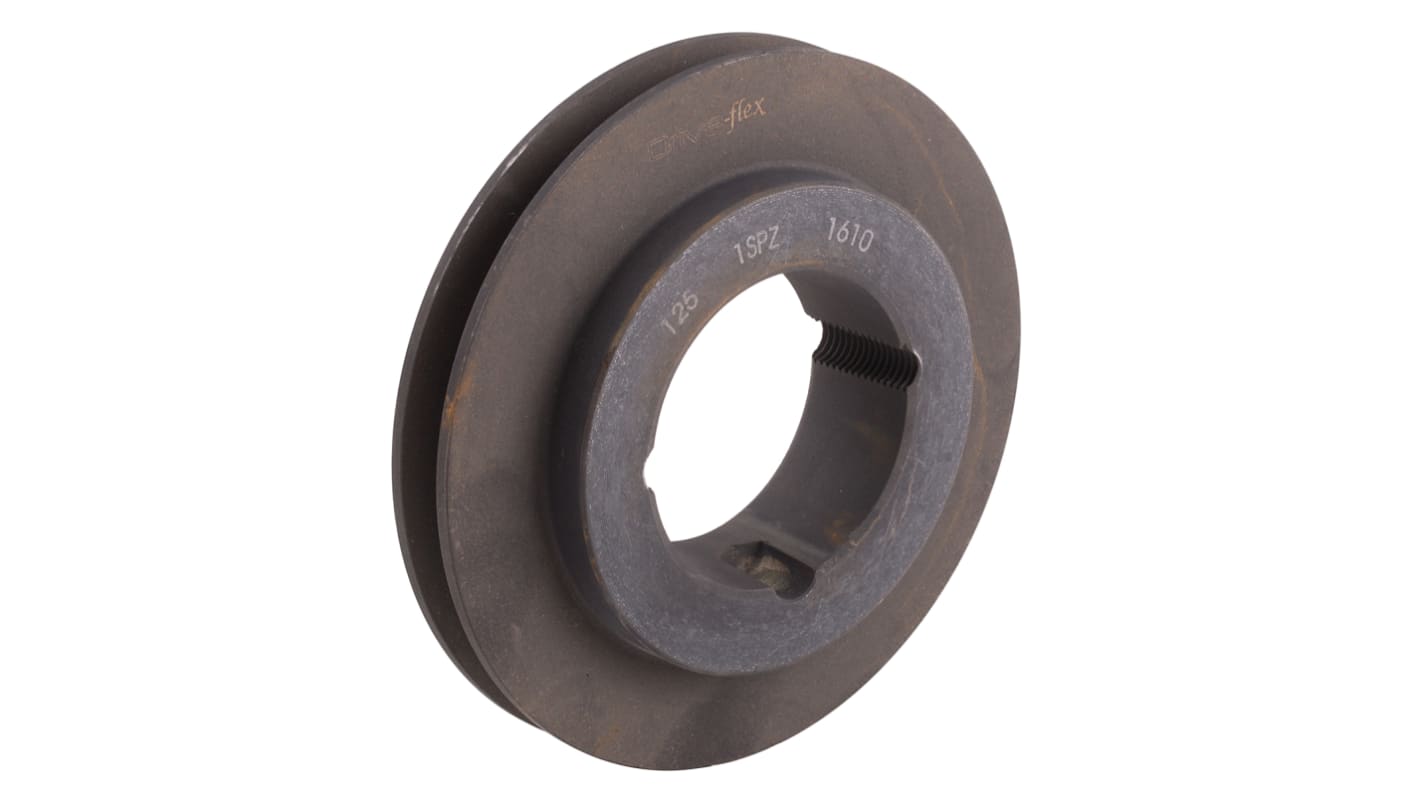 RS PRO Pulley, Cast Iron, Steel