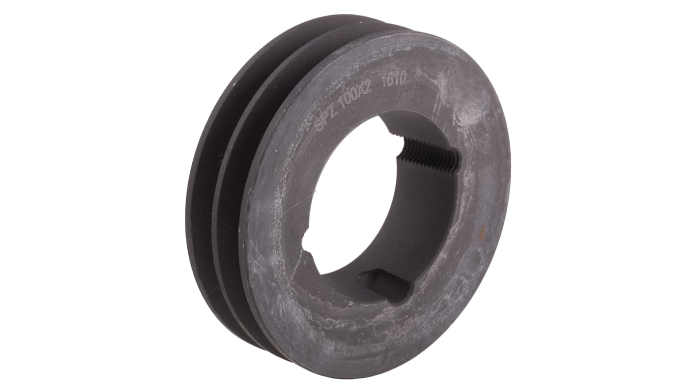 RS PRO Pulley, Cast Iron, Steel