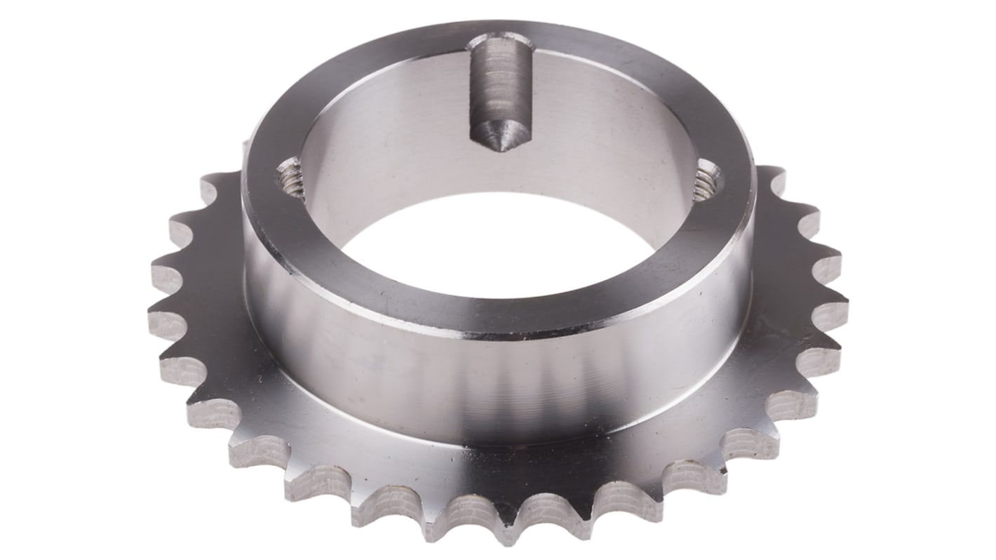 RS PRO 30 Tooth Taper Bush Sprocket 08B-1 Chain Type