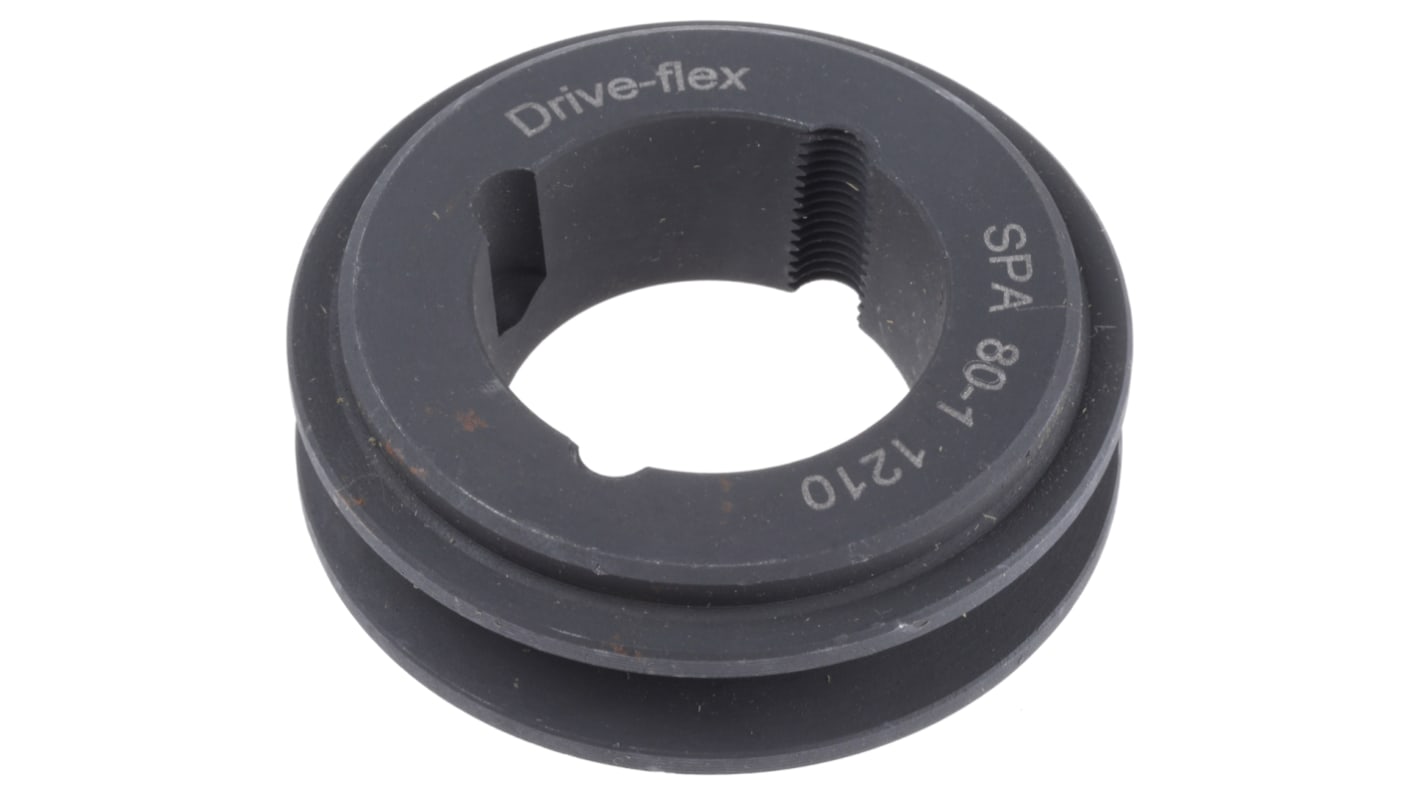 RS PRO Pulley, Cast Iron, Steel