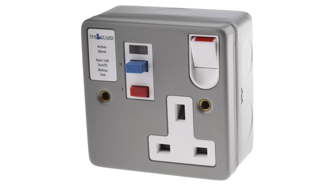 TFA03M Theben / Timeguard Tripfast 13A, BS Fixing, Active, Single