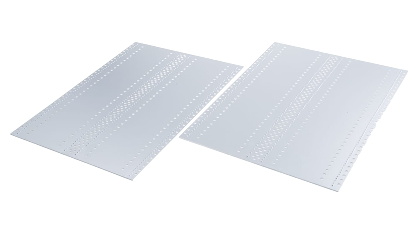 Obudowa do montażu w szafie 6U x 84KM x 345mm, Aluminium