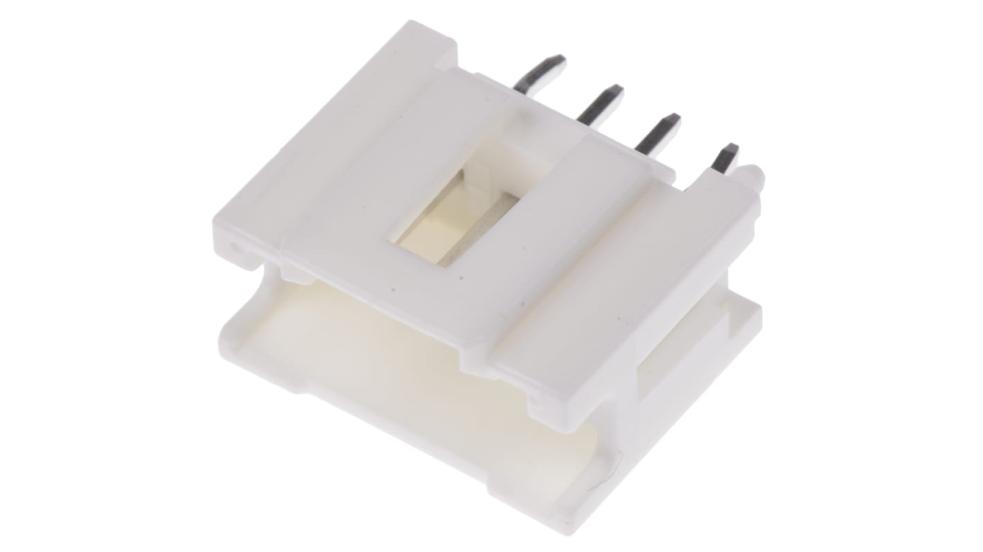 Molex ストレート 基板接続用ピンヘッダ 4極 2.0mm 1列, スルーホール実装