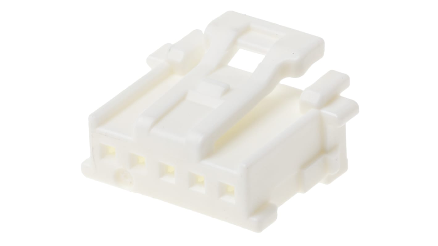 Molex, MicroClasp Female Connector Housing, 2mm Pitch, 5 Way, 1 Row