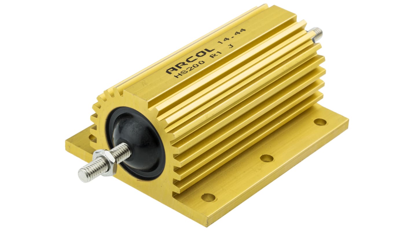 Resistenza per montaggio su telaio Arcol, 100mΩ, 200W, ±5%