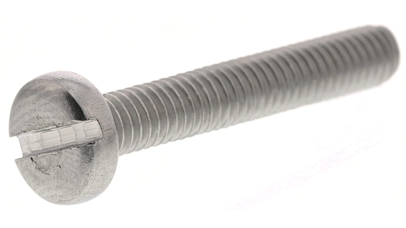 Śruby maszynowe M4 łeb z łbem walcowym soczewkowym Stal nierdzewna długość 25.0mm skok 0.70mm