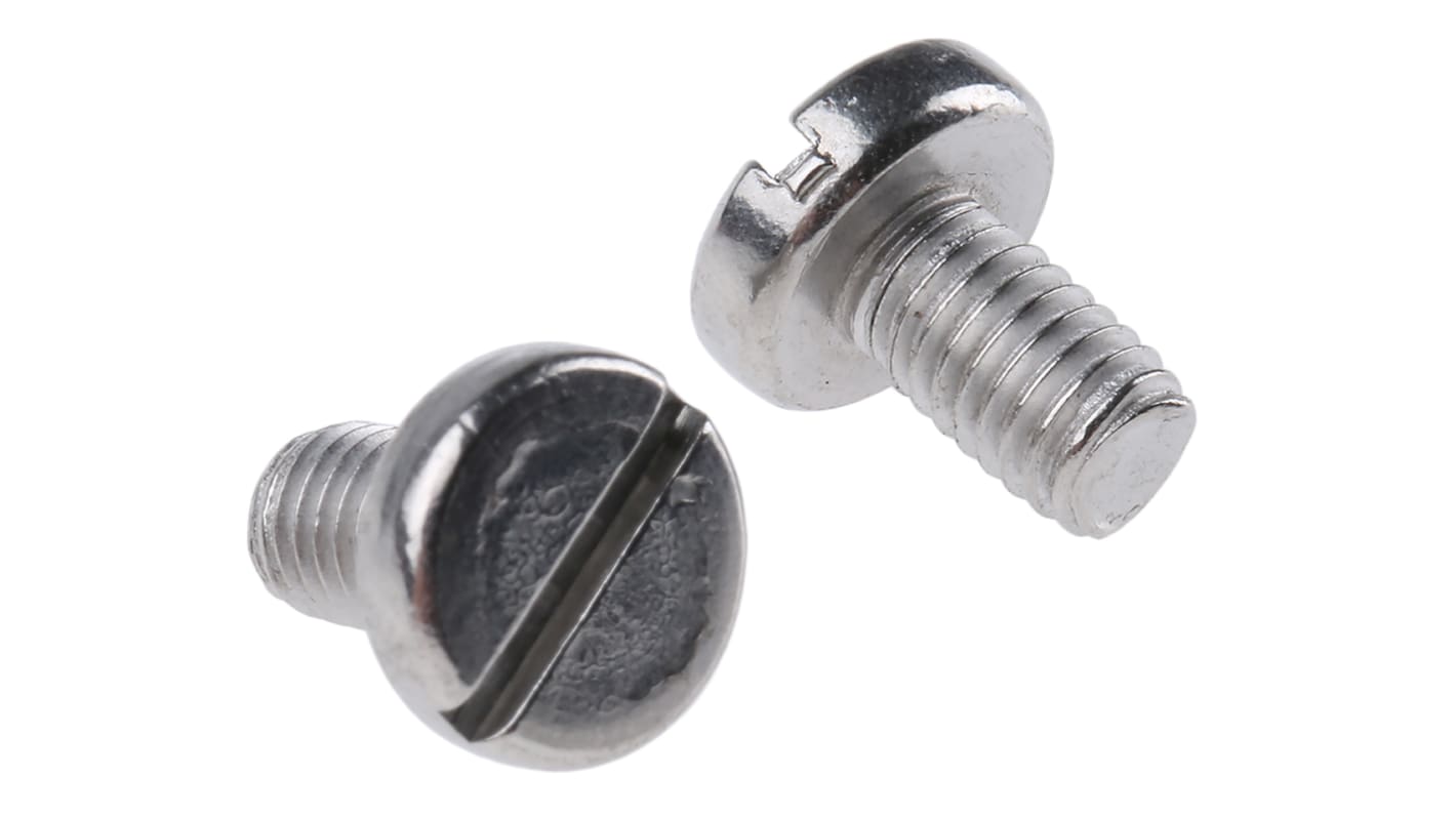 Śruby maszynowe M5 łeb z łbem walcowym soczewkowym Stal nierdzewna długość 8.0mm skok 0.80mm