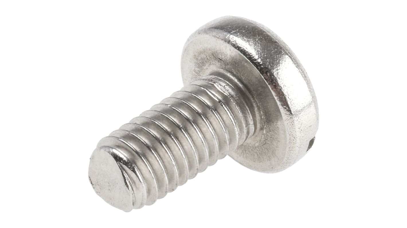 Śruby maszynowe M5 łeb z łbem walcowym soczewkowym Stal nierdzewna długość 10.0mm skok 0.80mm