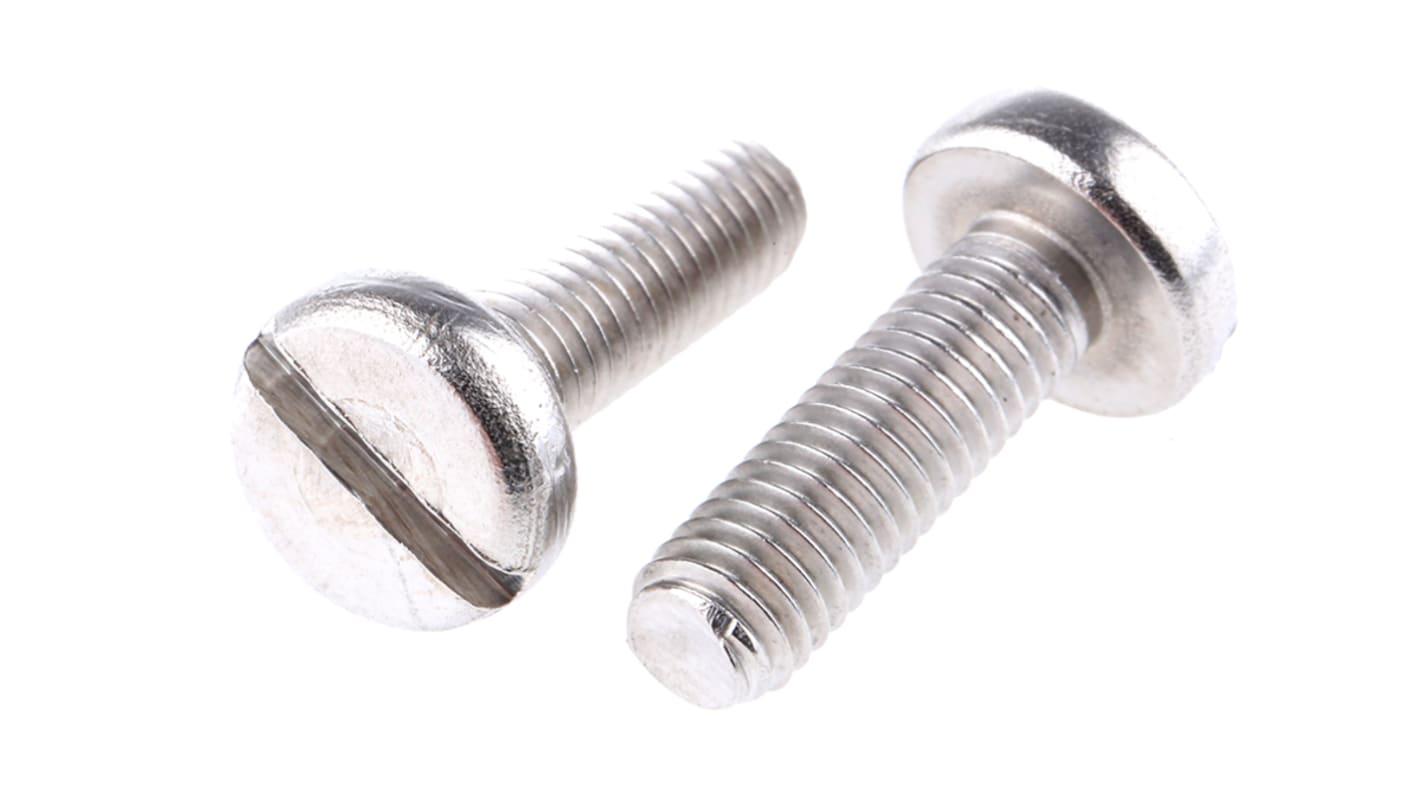 Śruby maszynowe M5 łeb z łbem walcowym soczewkowym Stal nierdzewna długość 16.0mm skok 0.80mm