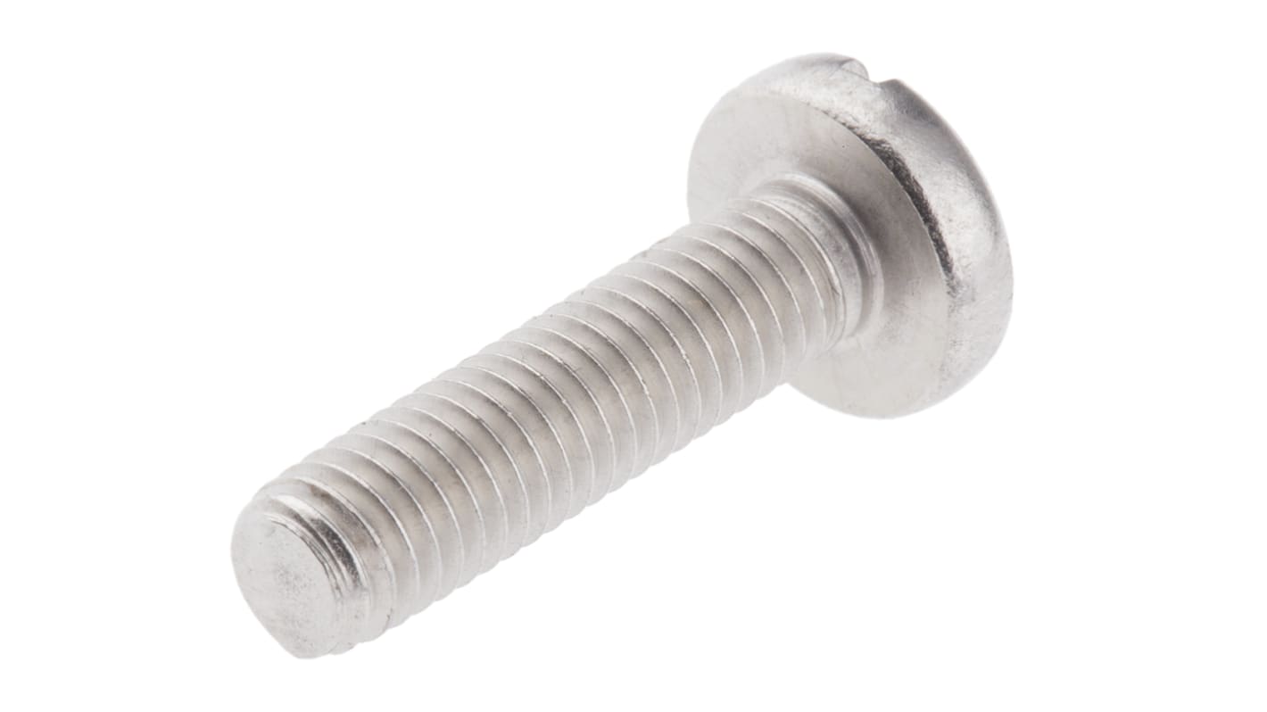 Śruby maszynowe M5 łeb z łbem walcowym soczewkowym Stal nierdzewna długość 20.0mm skok 0.80mm