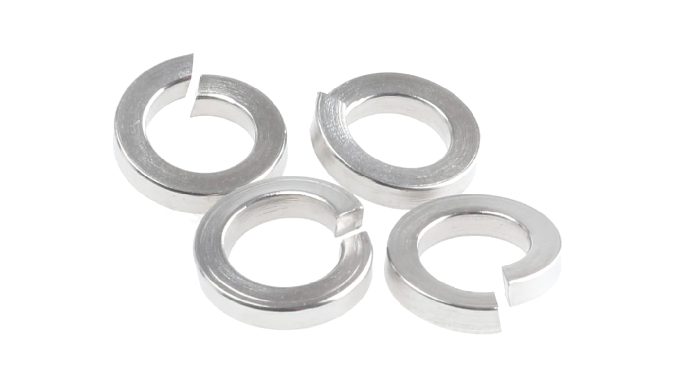 A4 316 Stainless Steel Locking Washers, M5, DIN 7980