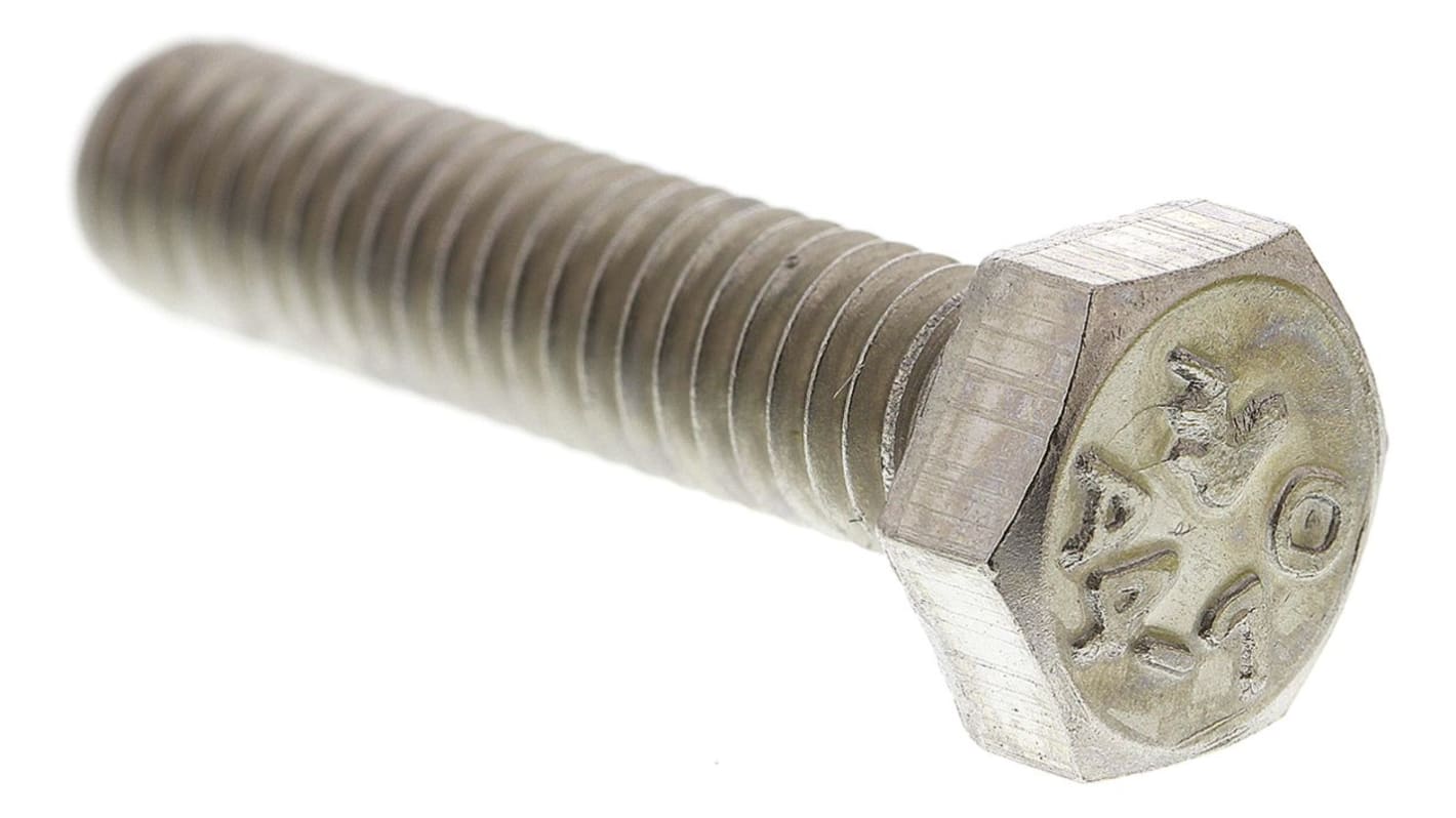 Vite metrica RS PRO in Acciaio inox, M6 x 25.0mm