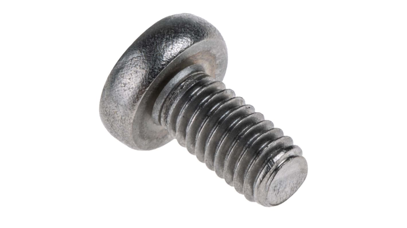 Śruby maszynowe M4 łeb z łbem walcowym soczewkowym Stal nierdzewna długość 8.0mm skok 0.70mm