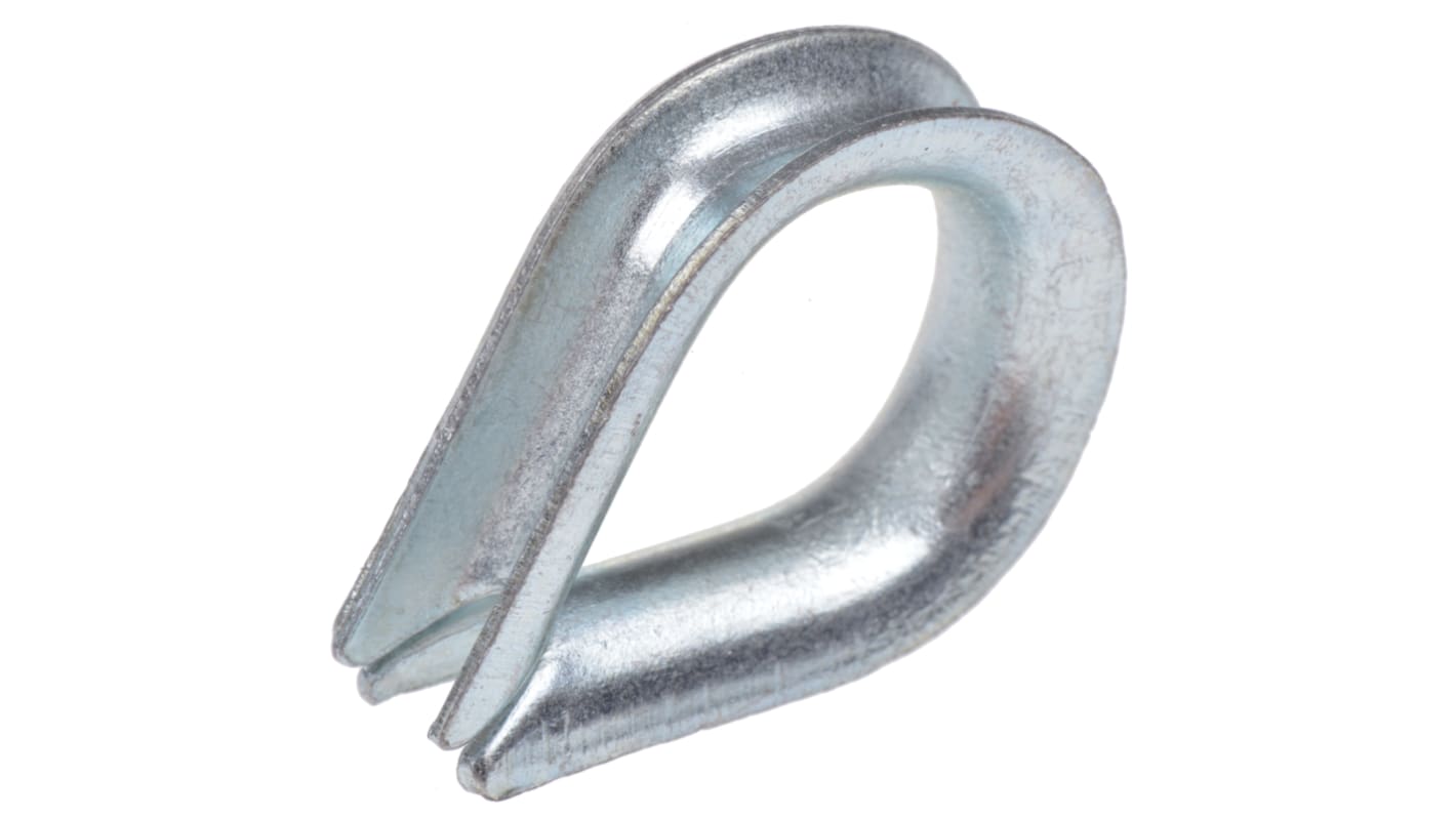 RS PRO 钢套环, 电镀表面, 用于5mm绳直径