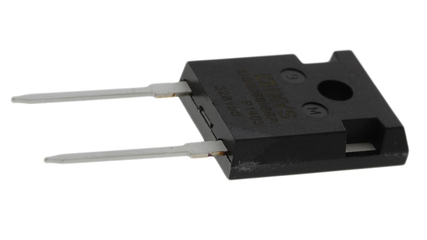 IXYS 直插整流二极管, 60A, 600V, TO-247AD, 2针, 单路