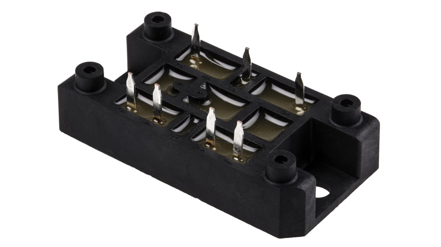 IXYS 三相整流桥模块, 硅结型, 82A, 1600V, 5针, V1-A-Pack, 面板安装, -40°C→+150 °C