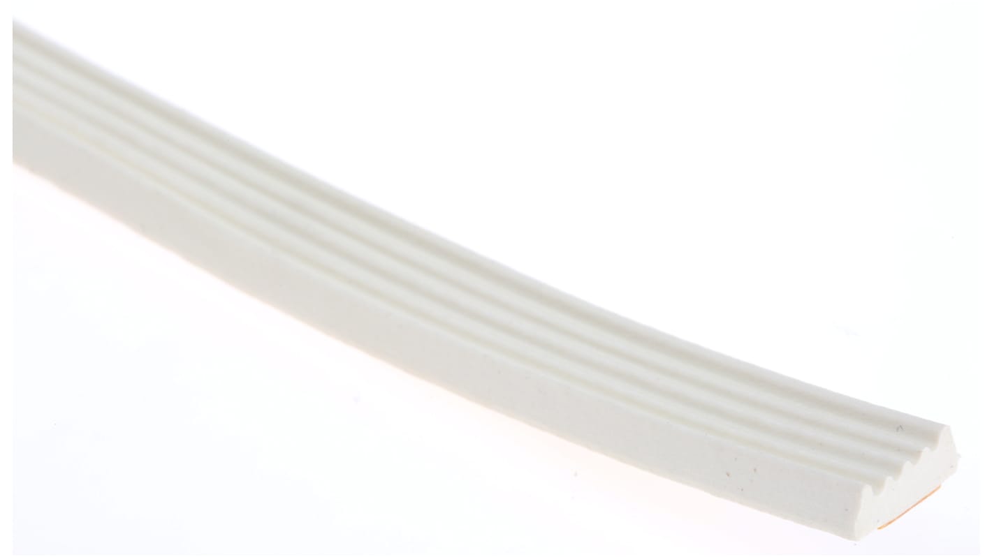 RS PRO 白色泡棉胶带, 8.0mm宽 x 16.50m长, 3.0mm厚, 最高+50°C