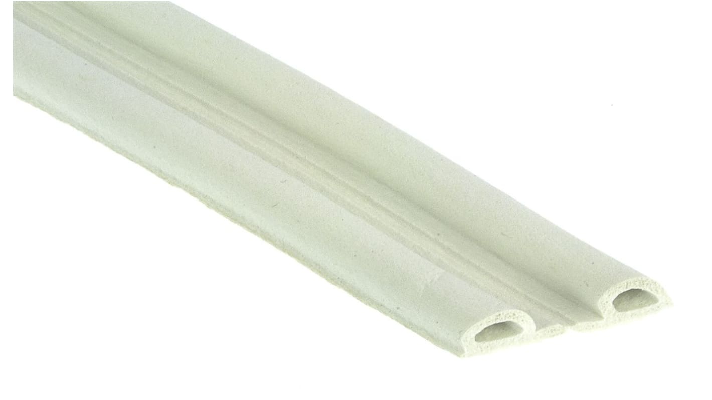 RS PRO White Foam Tape, 8mm x 16.5m, 3mm Thick