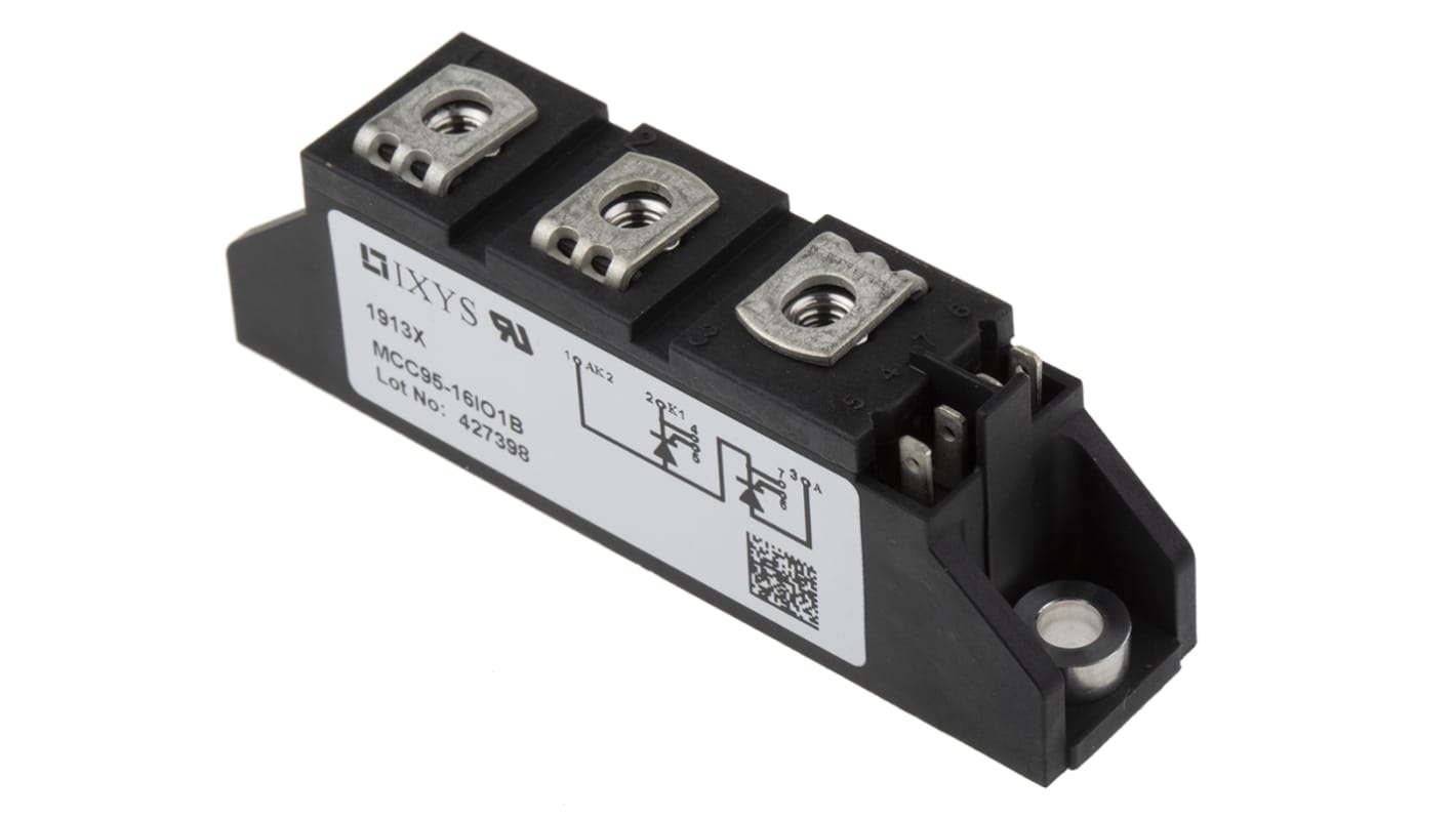 IXYS 可控硅模块, SCR模块, TO-240AA, 面板安装, 最大栅极触发电流150mA