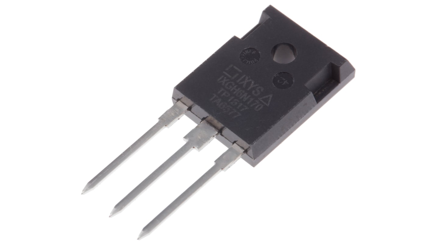 IXYS TO-247AD IGBT, Nチャンネル 1700 V, 32 A, 3-Pin