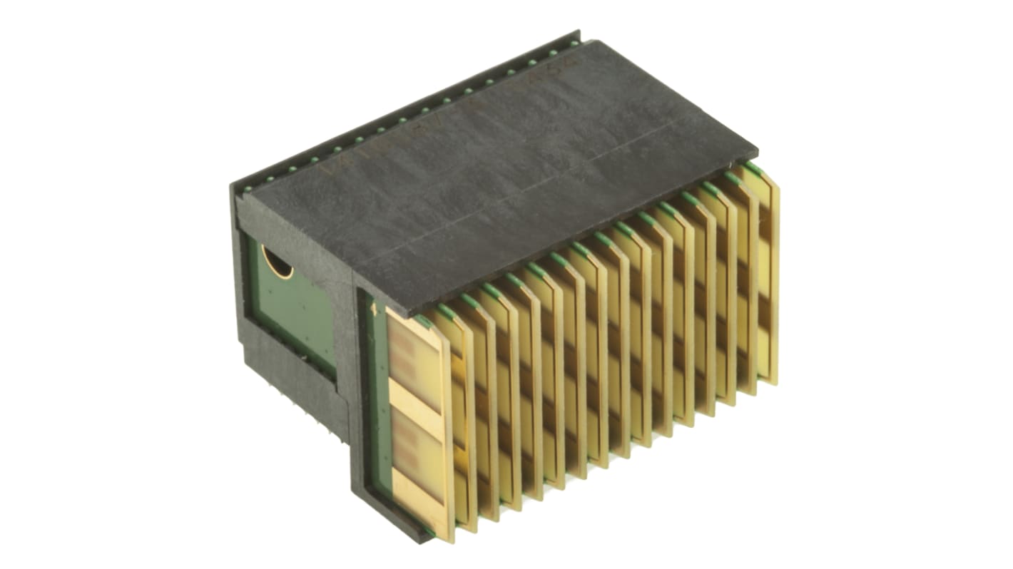 TE Connectivity, MULTIGIG RT 2 1.8mm Pitch VITA 46 Centre Backplane Connector, Male, Right Angle, 16 Column, 7 Row, 112