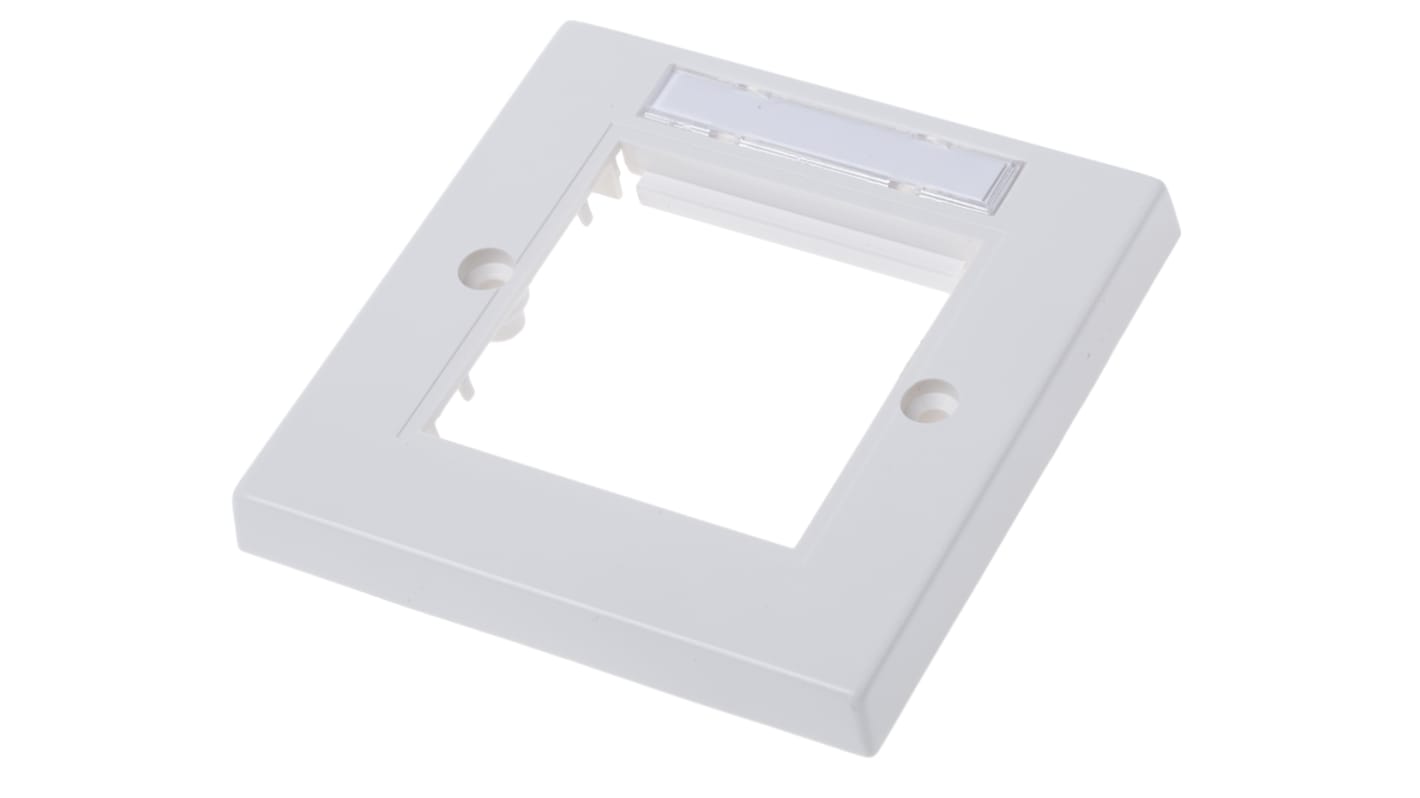 Molex Premise Networks White 1 Gang Light Switch Cover