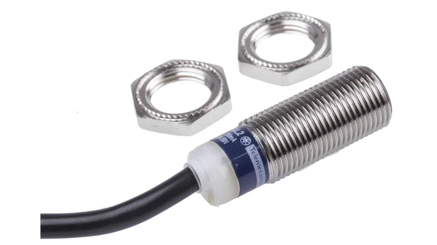 Rs-Online Sensore di prossimità Cilindro filettato Telemecanique Sensors M12 rilevamento 2 mm 12 → 24 V c.c