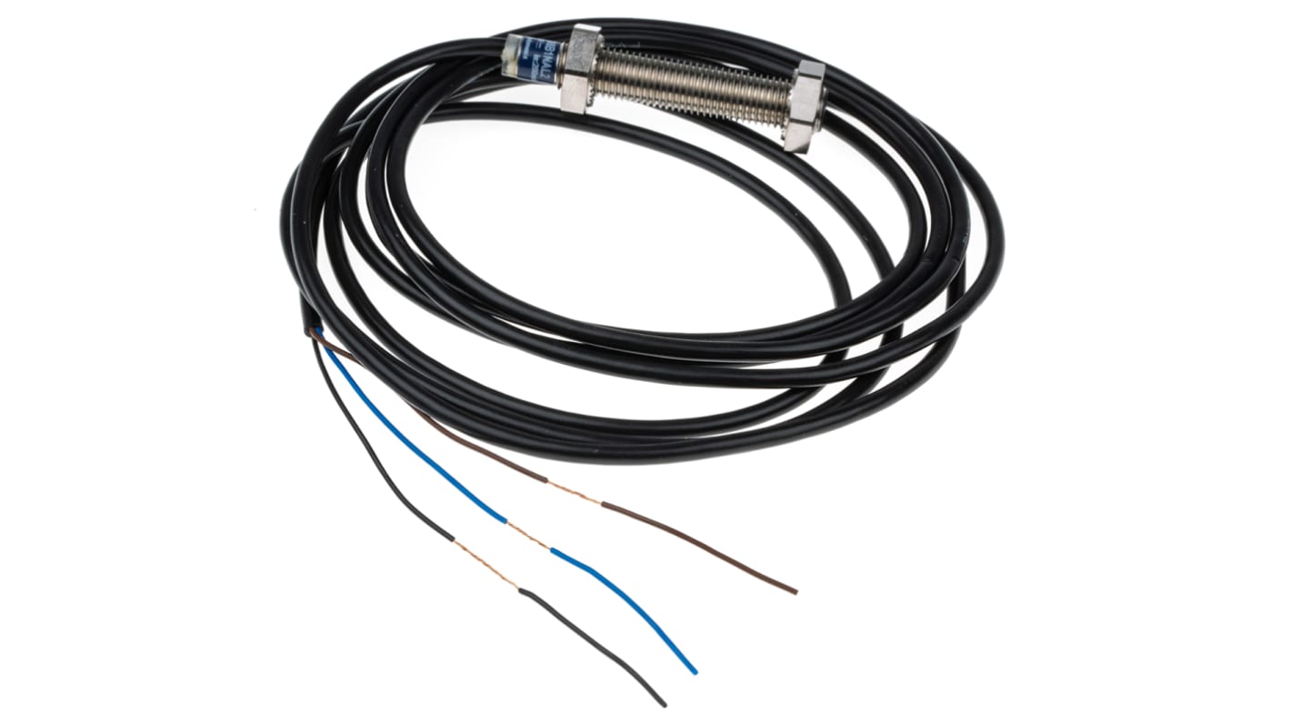 Rs-Online Sensore di prossimità Cilindro filettato Telemecanique Sensors M8 rilevamento 2 5 mm 12 → 48 V cc