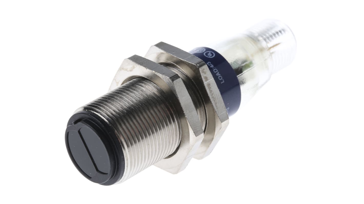 Rs-Online Sensore fotoelettrico Cilindrico Telemecanique Sensors a retroriflessione rilevamento 4 m uscita PNP
