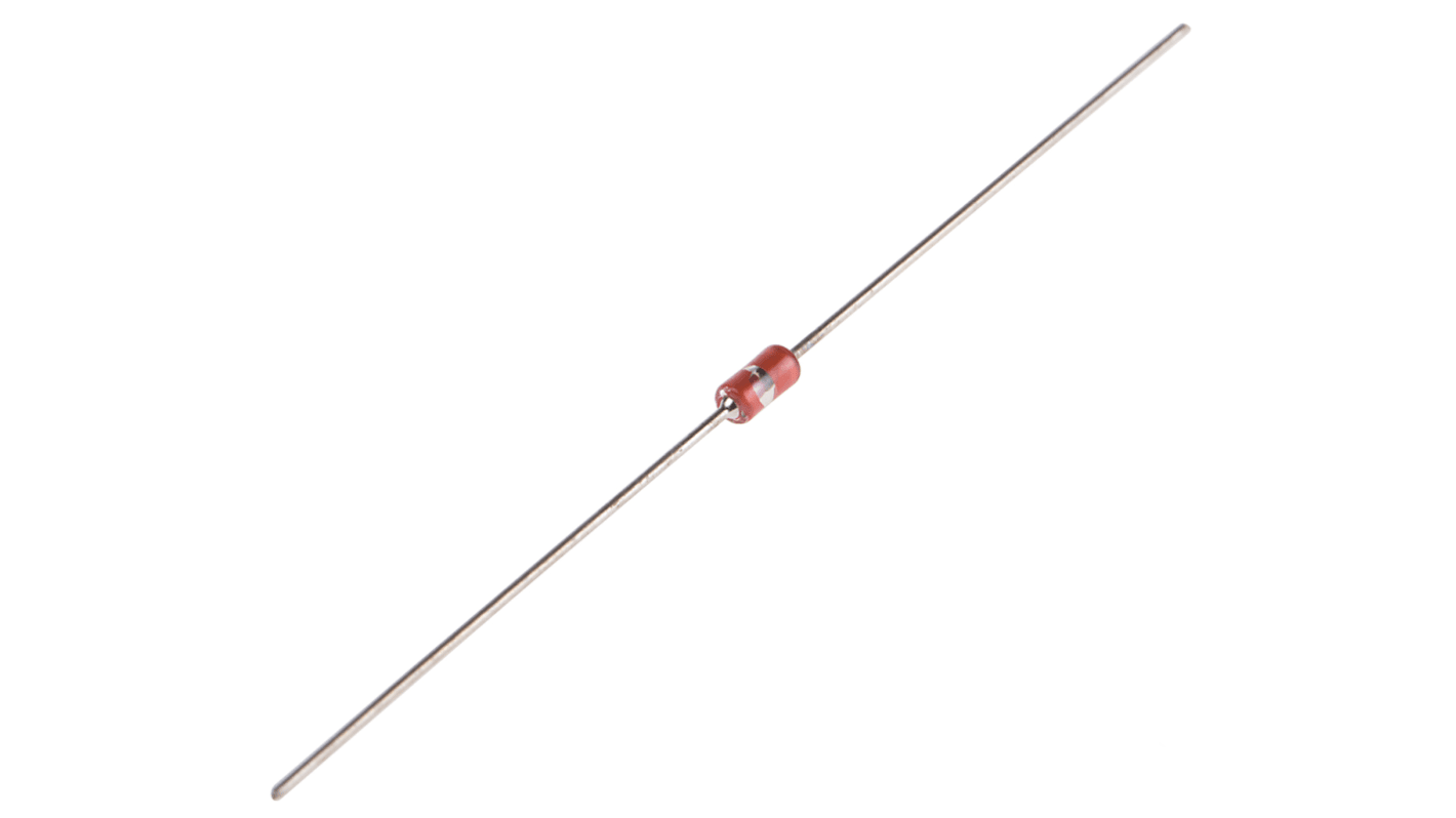 RS PRO Thermistor, 30kΩ Resistance, NTC Type, DO-35, 2 (Dia.) x 4.2mm