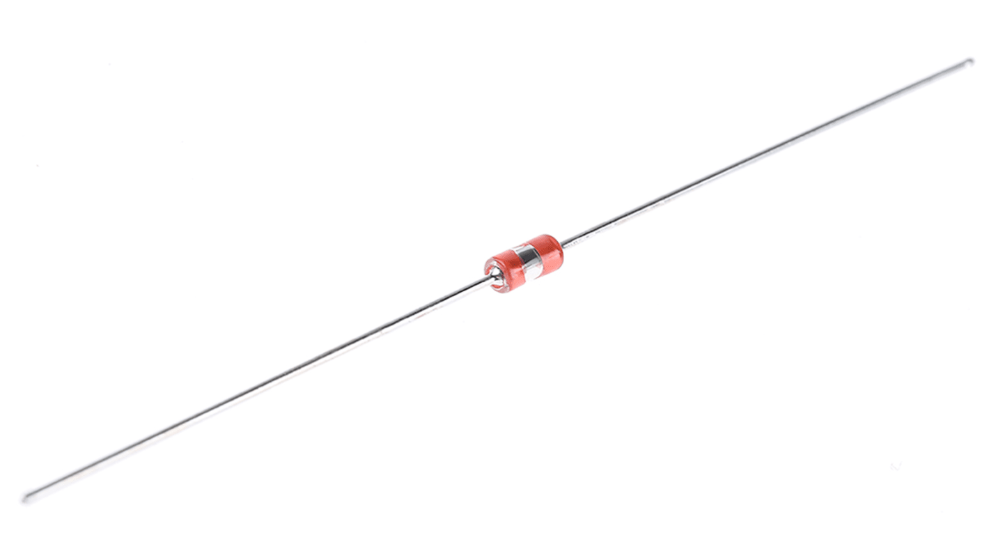 RS PRO Thermistor, 50kΩ Resistance, NTC Type, DO-35, 2 x 4.2mm