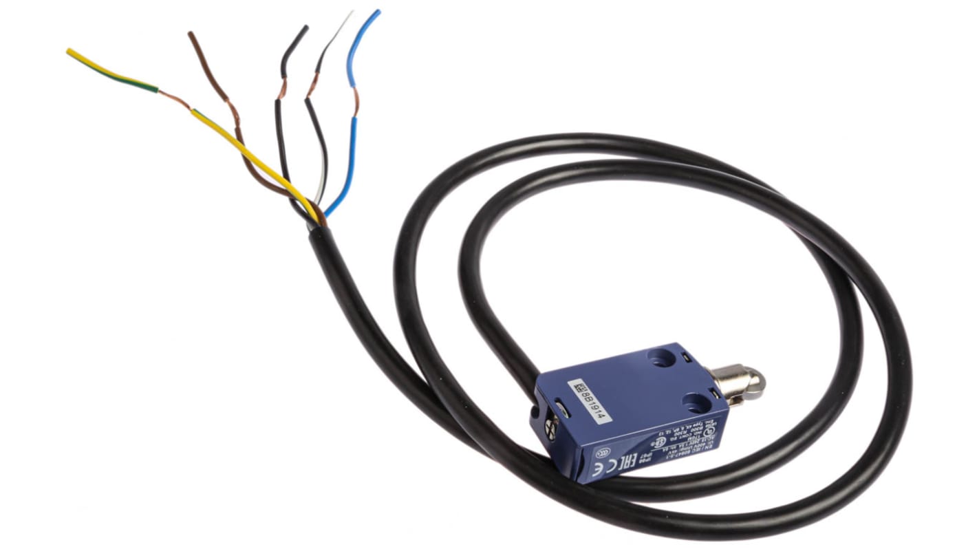 Telemecanique Sensors OsiSense XC Series Plunger Limit Switch, NO/NC, IP66, IP67, IP68, DP, Zinc Alloy Housing, 240V ac