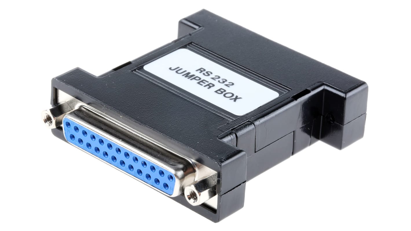 RS PRO D Sub Adapter Male 25 Way D-Sub to Female 25 Way D-Sub