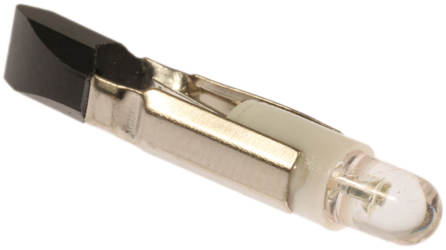 RS PRO LED指示灯泡, 白色, Φ5.5mm, 31mm长, 48V 交流/直流, 15mA, 1500mcd